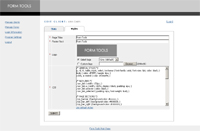 Editing a client: styles tab screenshot