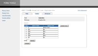 Adding / Editing field options screenshot